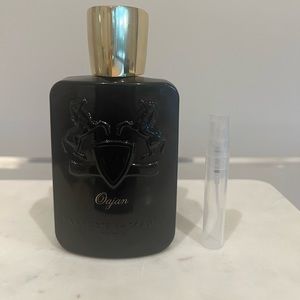 Oajan by Parfums de Marly 5ml sample in refillable travel atomizer